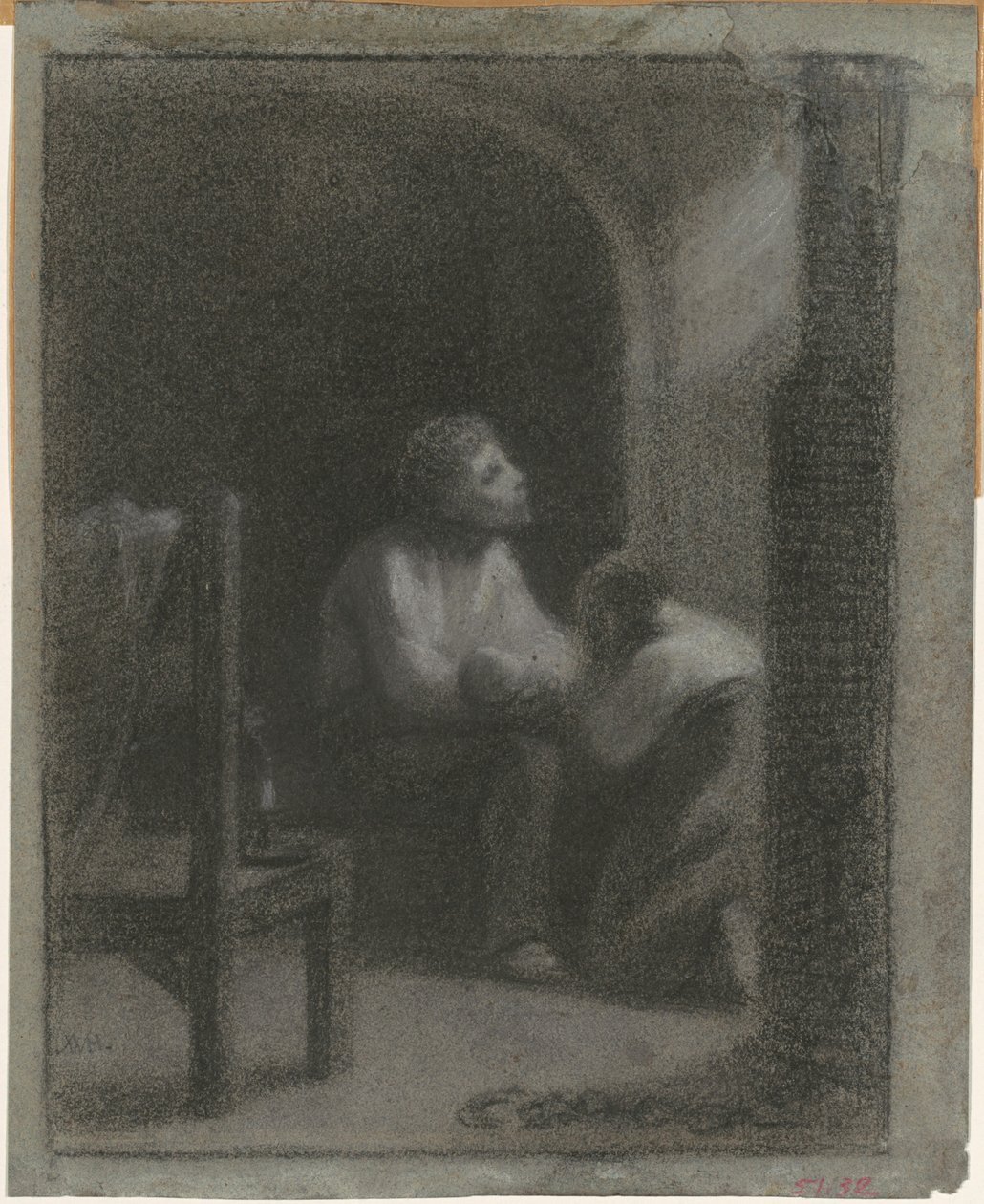 La Prière - William Morris Hunt