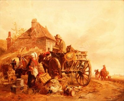 En route pour le marché - William Mulready