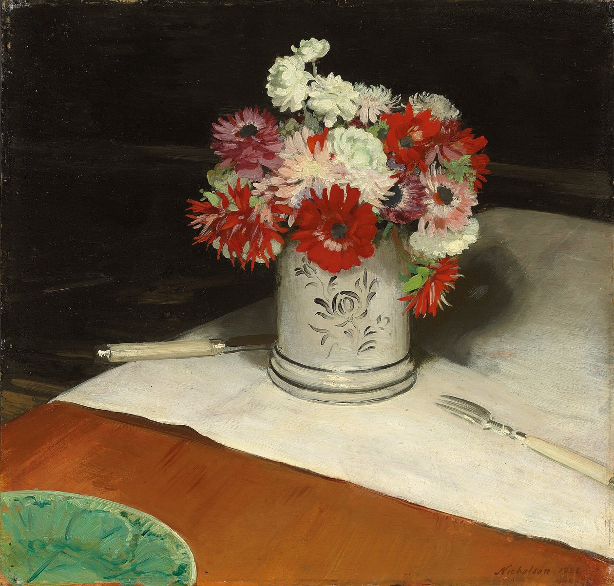 Anémones Doubles - William Nicholson