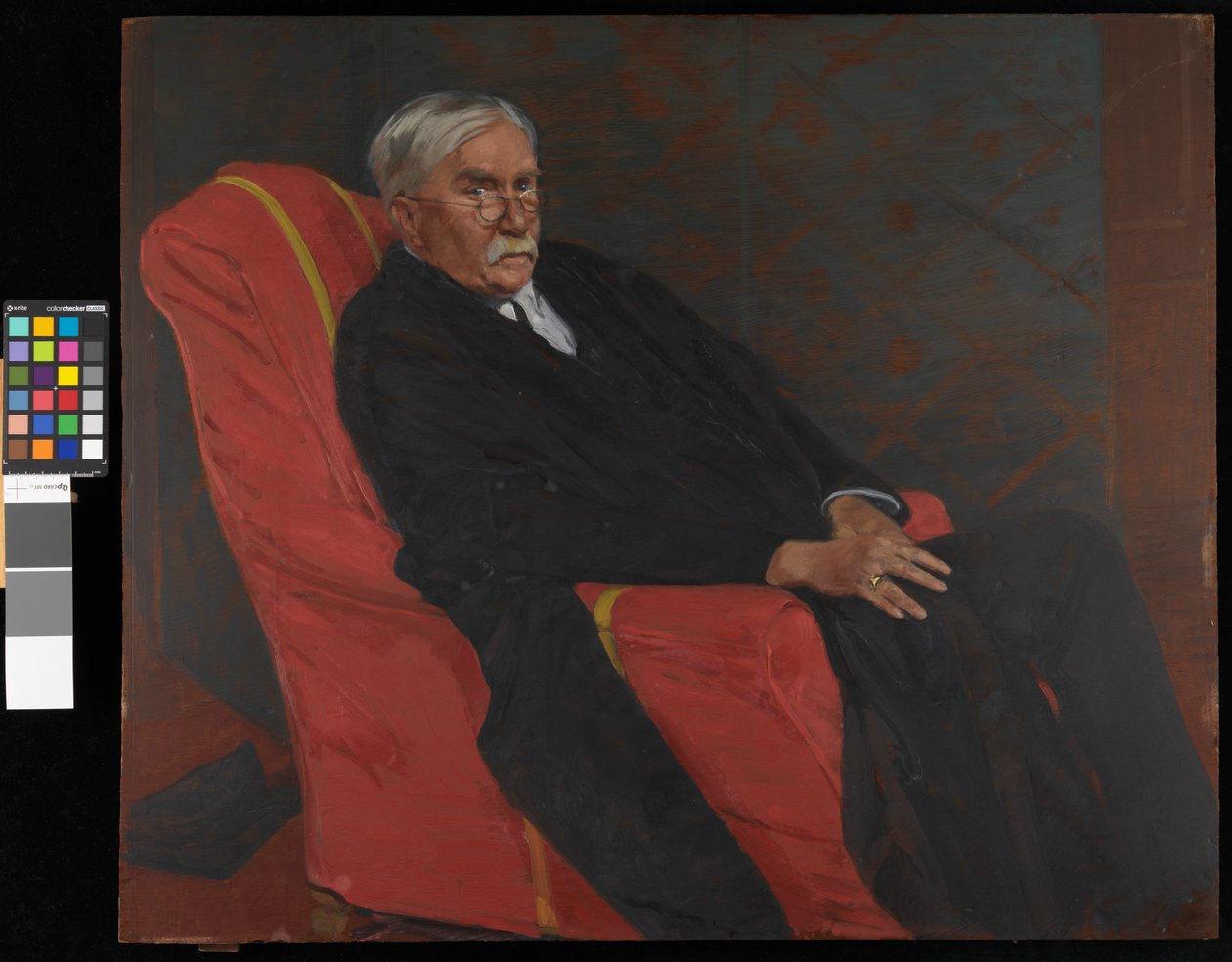 Portrait du Dr. A.C. Benson - William Nicholson
