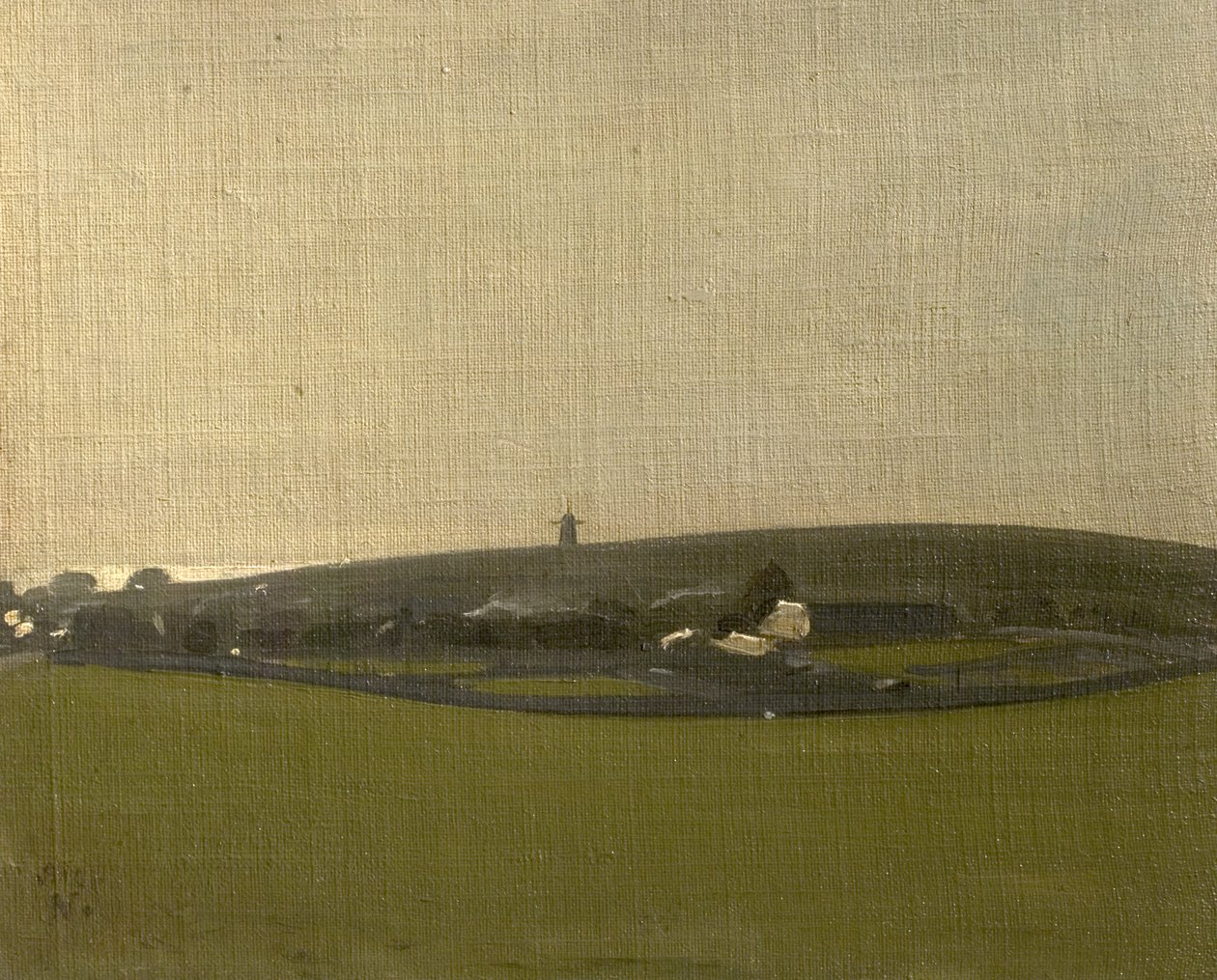 Le Moulin à vent, Brighton Downs, Rottingdean - William Nicholson