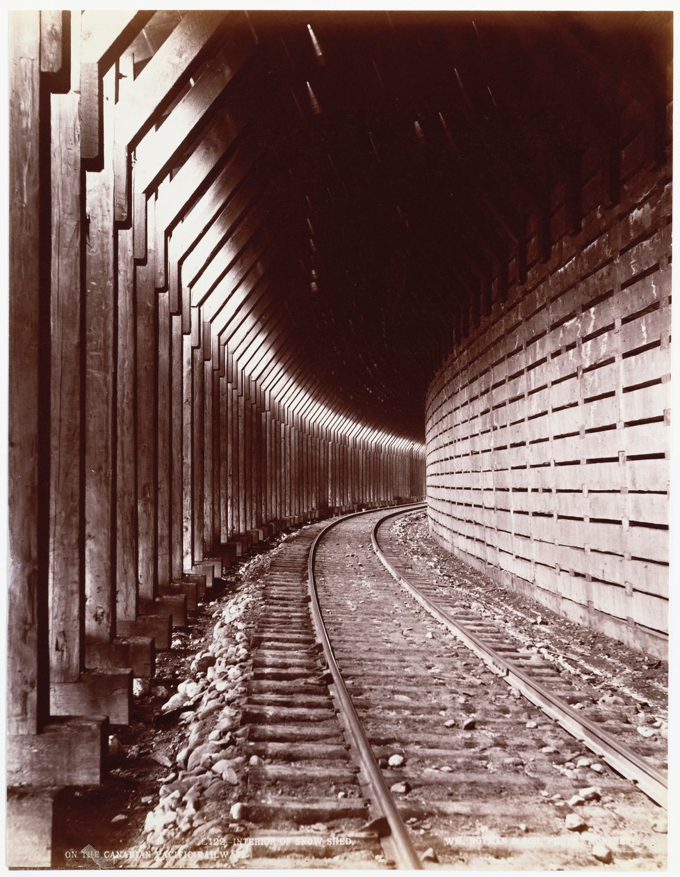 Chemin de fer du Pacifique canadien - William Notman