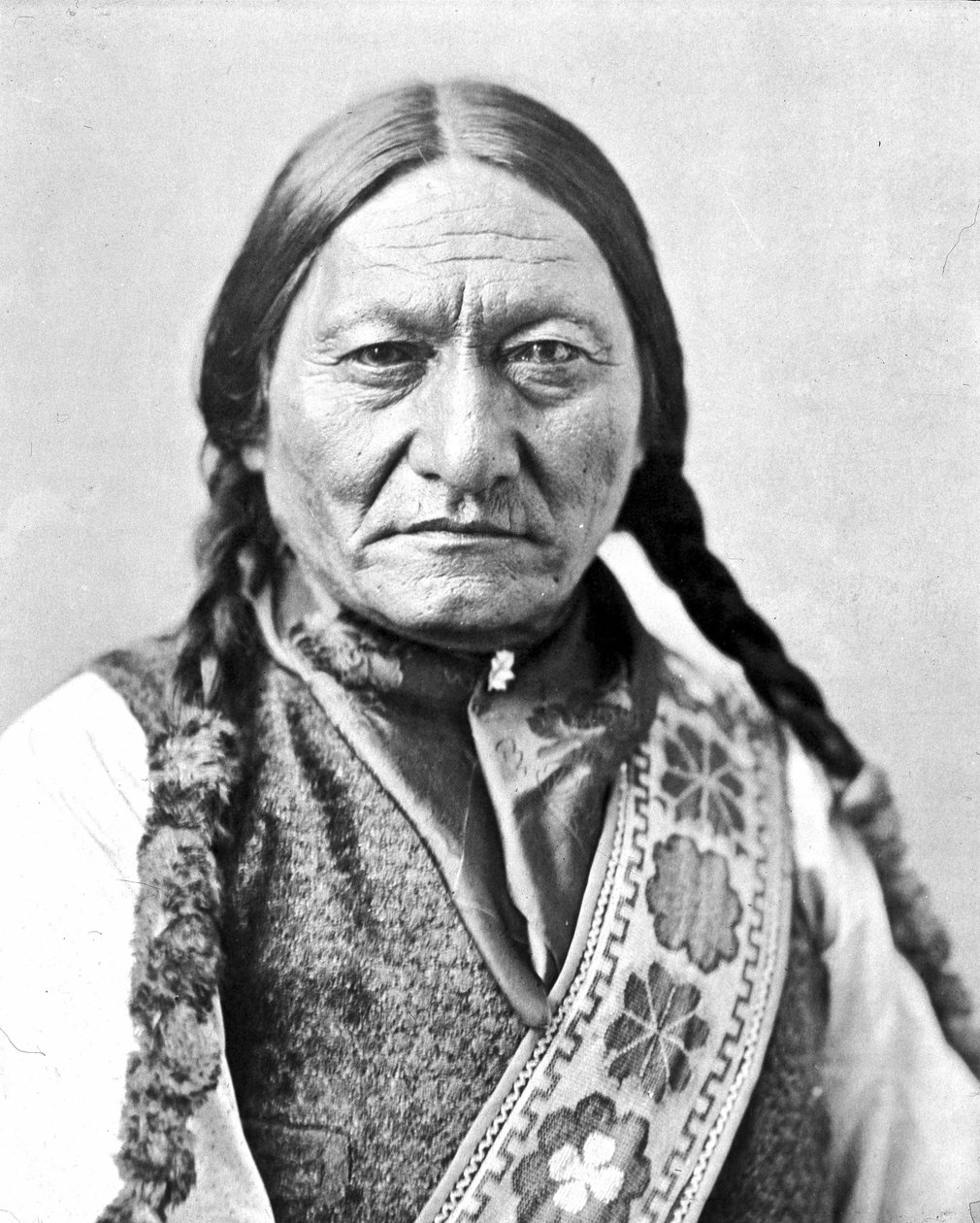Portrait de Sitting Bull, chef indien - William Notman