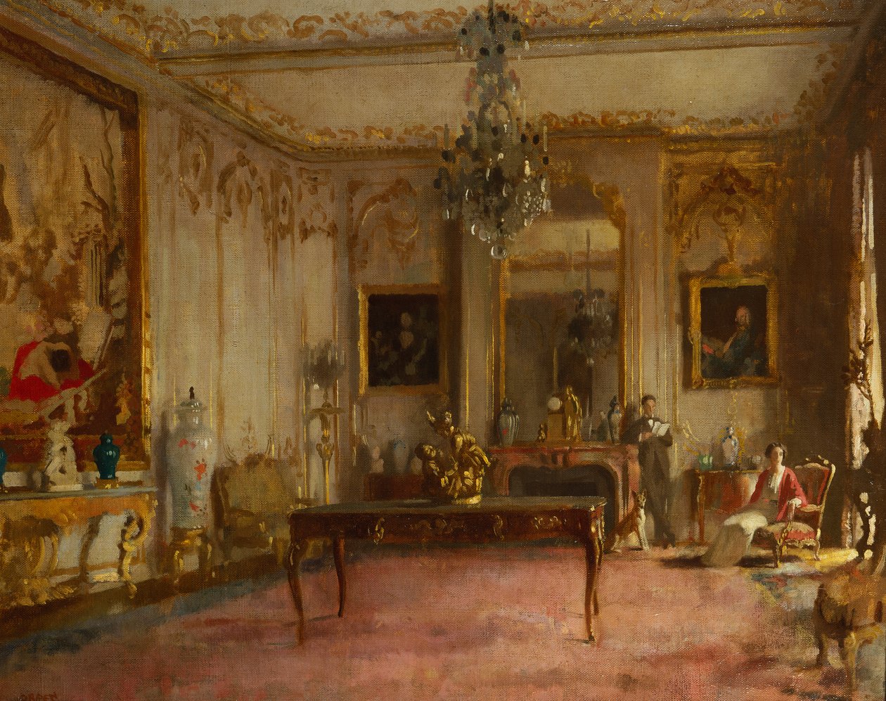 Intérieur de Park Lane - William Orpen