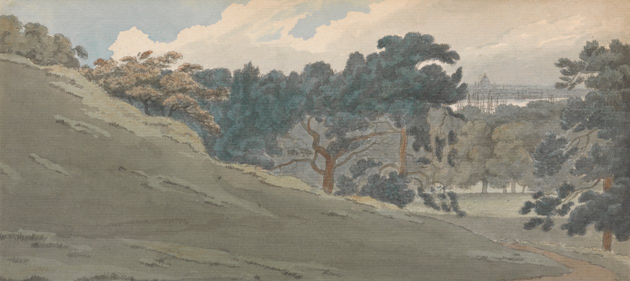 Vue depuis Greenwich Park - William P. Sherlock