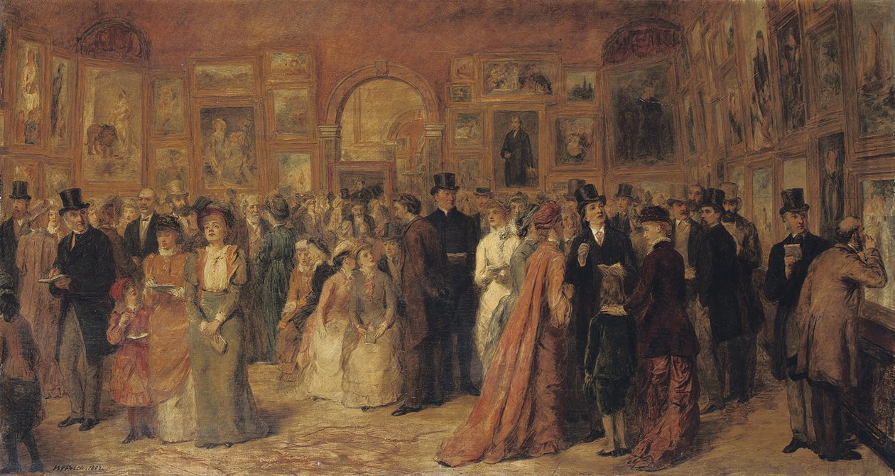 La Vue Privée, 1881, 1882 - William Powell Frith