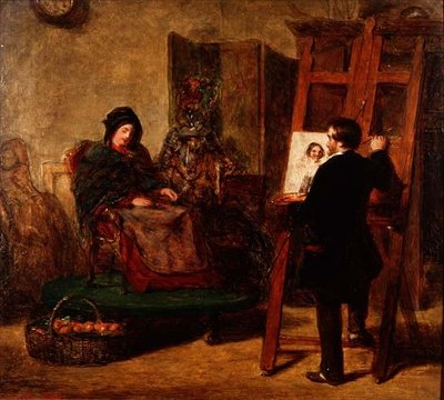 Le modèle endormi - William Powell Frith