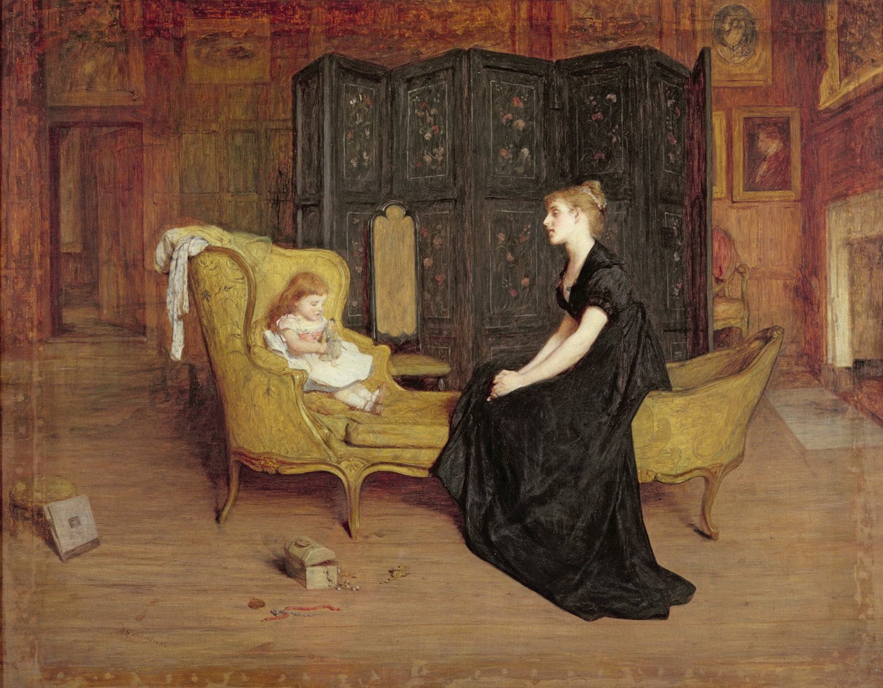 Son idole, c.1868-70 - William Quiller Orchardson