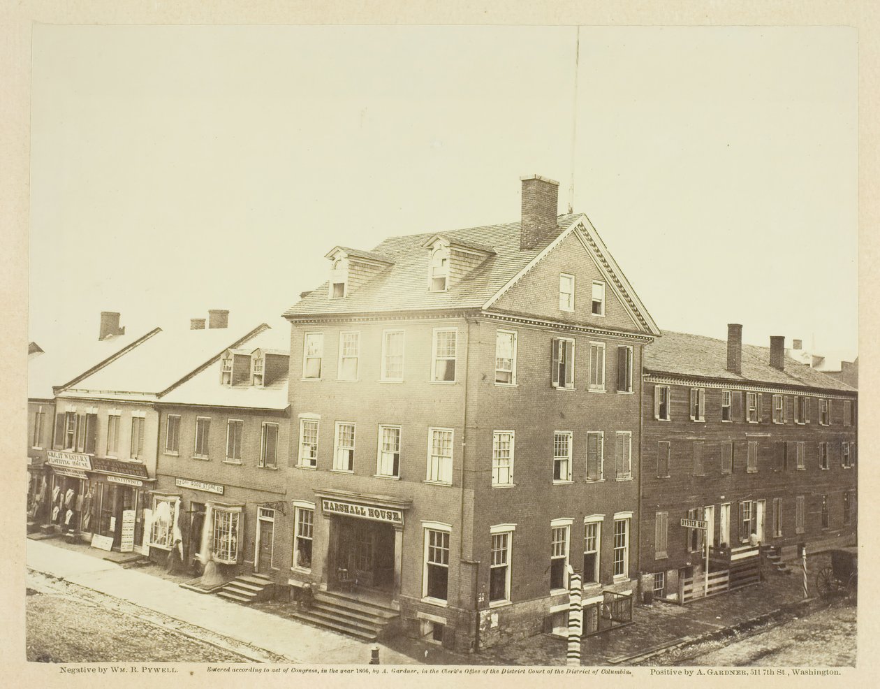 Maison Marshall, Alexandria, Virginie, août 1862 - William R. Pywell