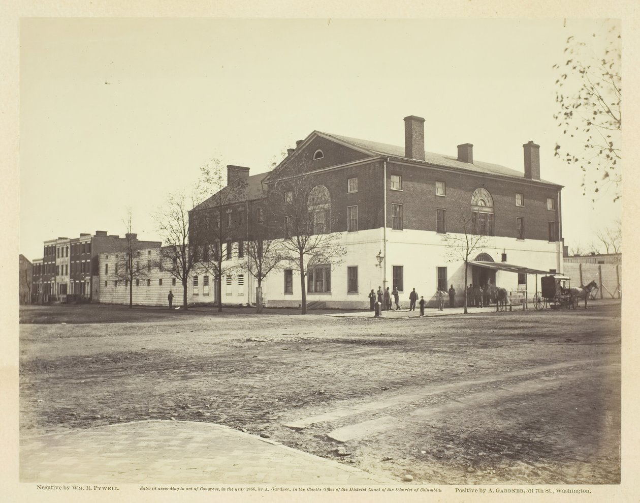 Ancienne prison du Capitole, Washington, 1861-1865 - William R. Pywell