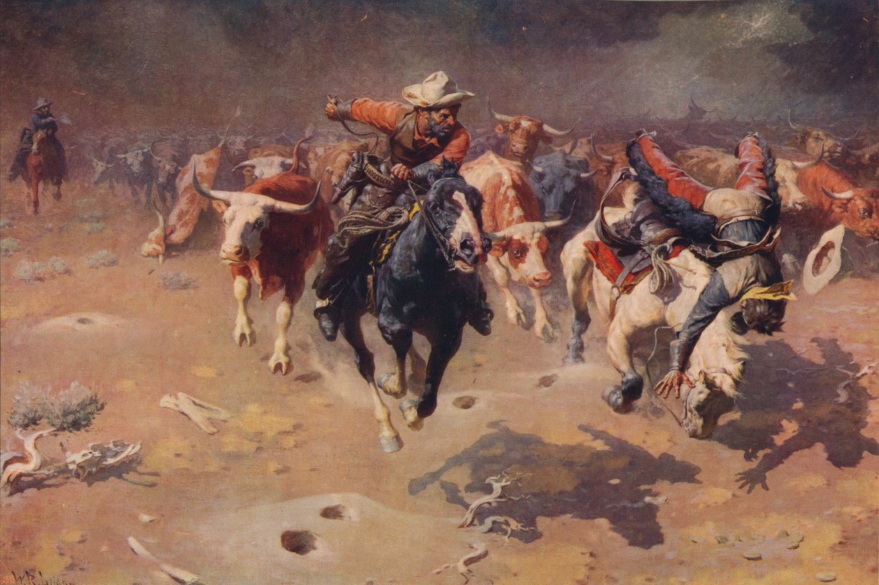 La Débandade, vers 1912 - William Robinson Leigh