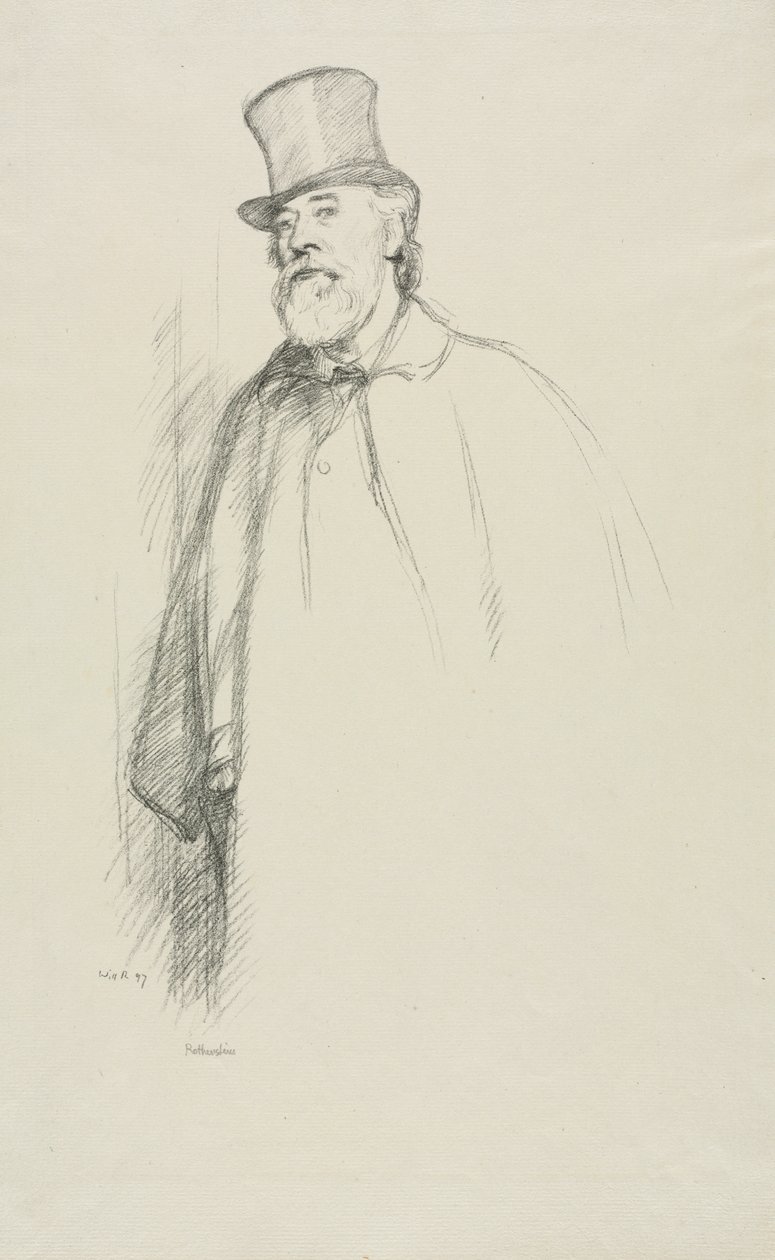 Alphonse Legros - William Rothenstein