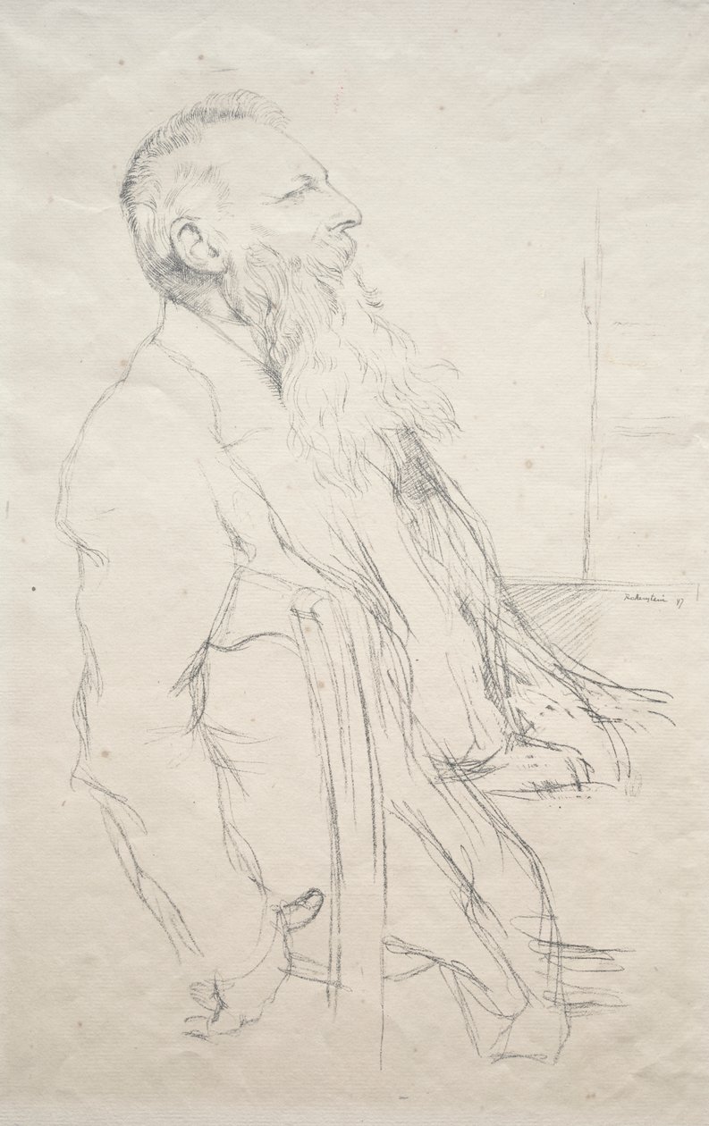 Auguste Rodin - William Rothenstein