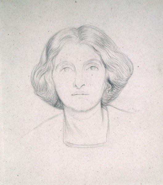 Portrait de Mme Max Beerbohm - William Rothenstein