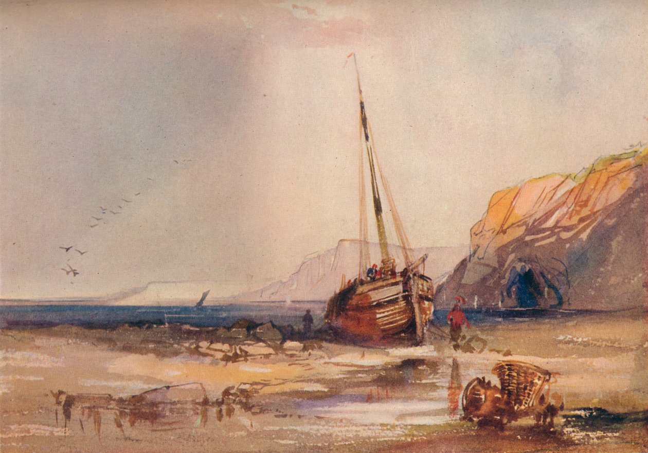 Scène de plage, vers 1840 - William Roxby Beverley