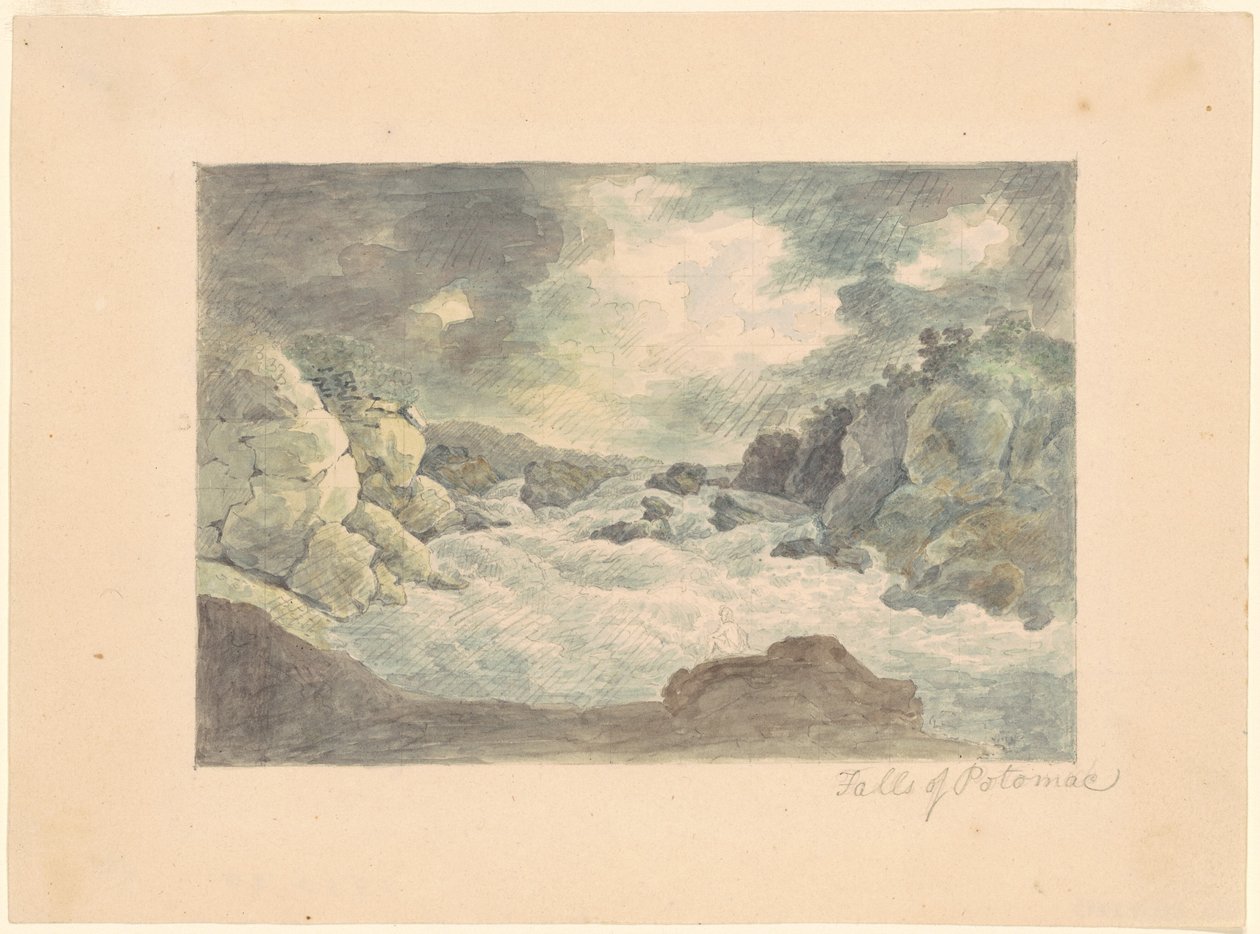 Chutes du Potomac - William Russell Birch