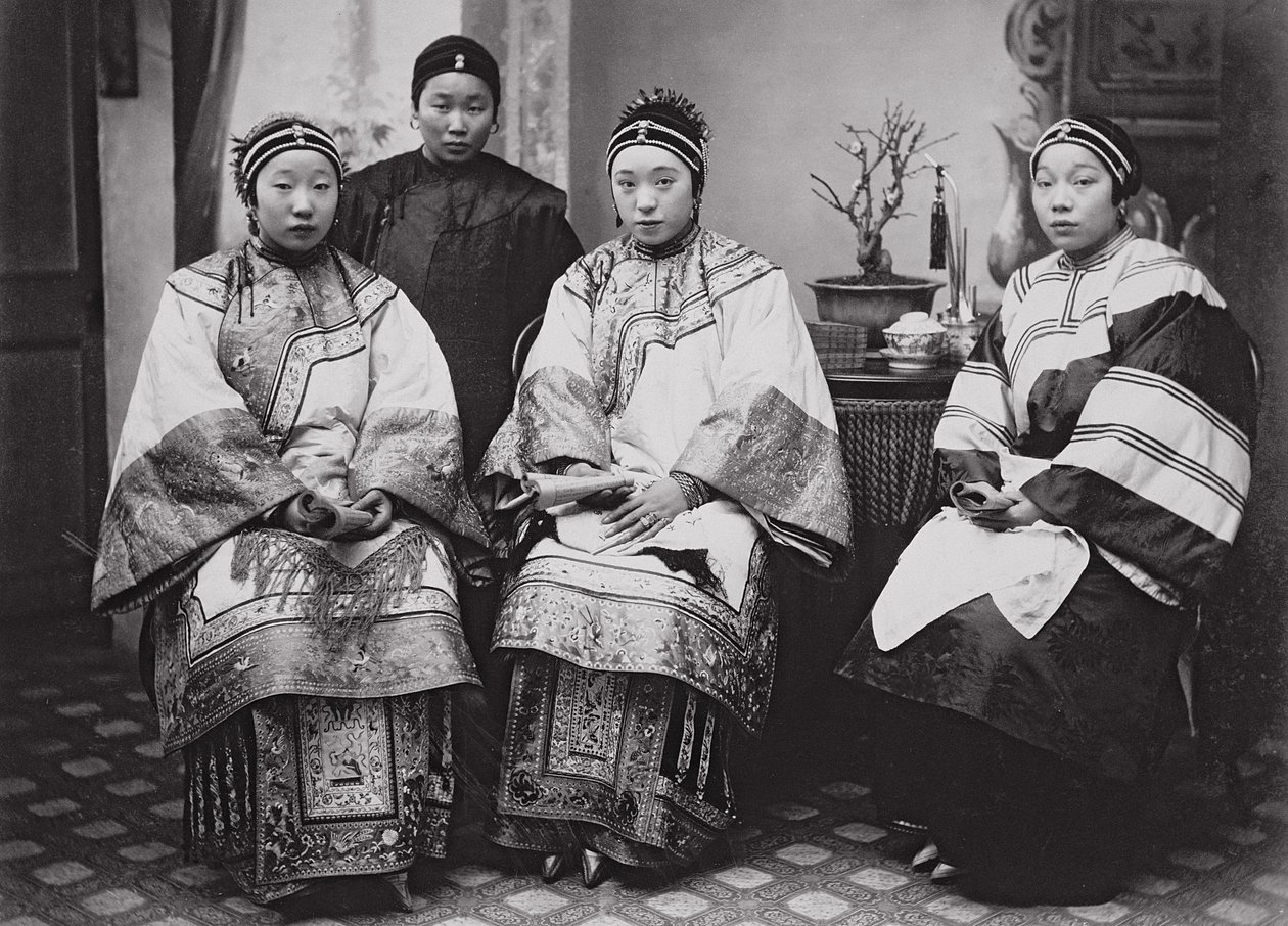 Femmes chinoises, c.1880 - William Saunders