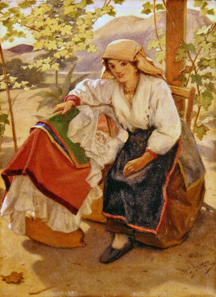 Mère et Enfant - William Shakespeare Burton