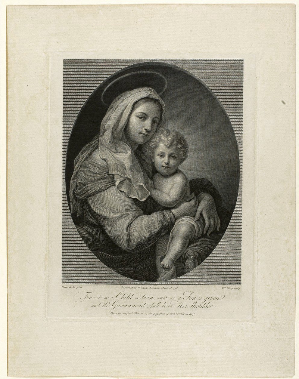 Madone et Enfant - William Sharp