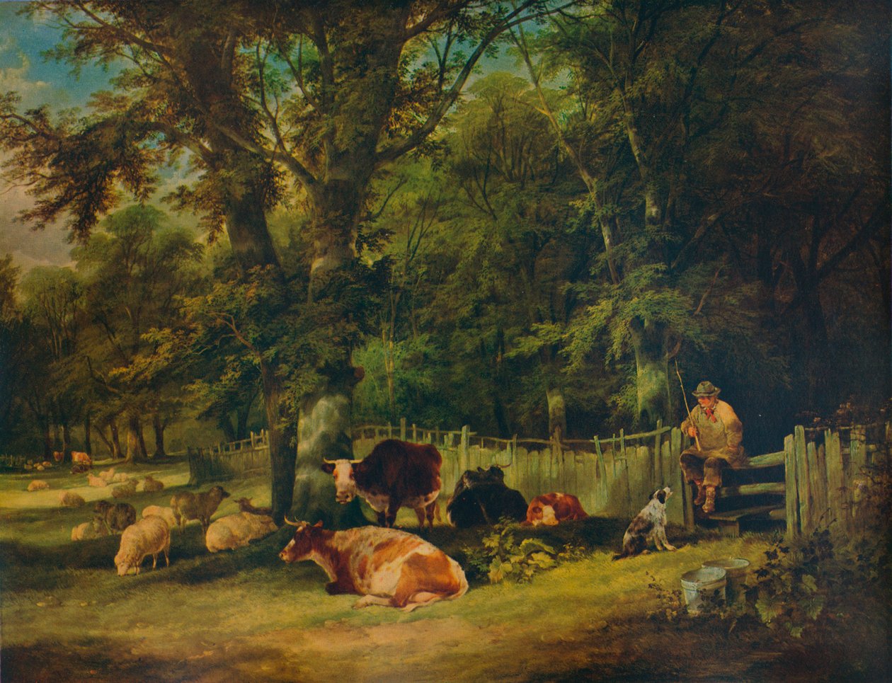 Un coin ombragé, 1840 - William Shayer