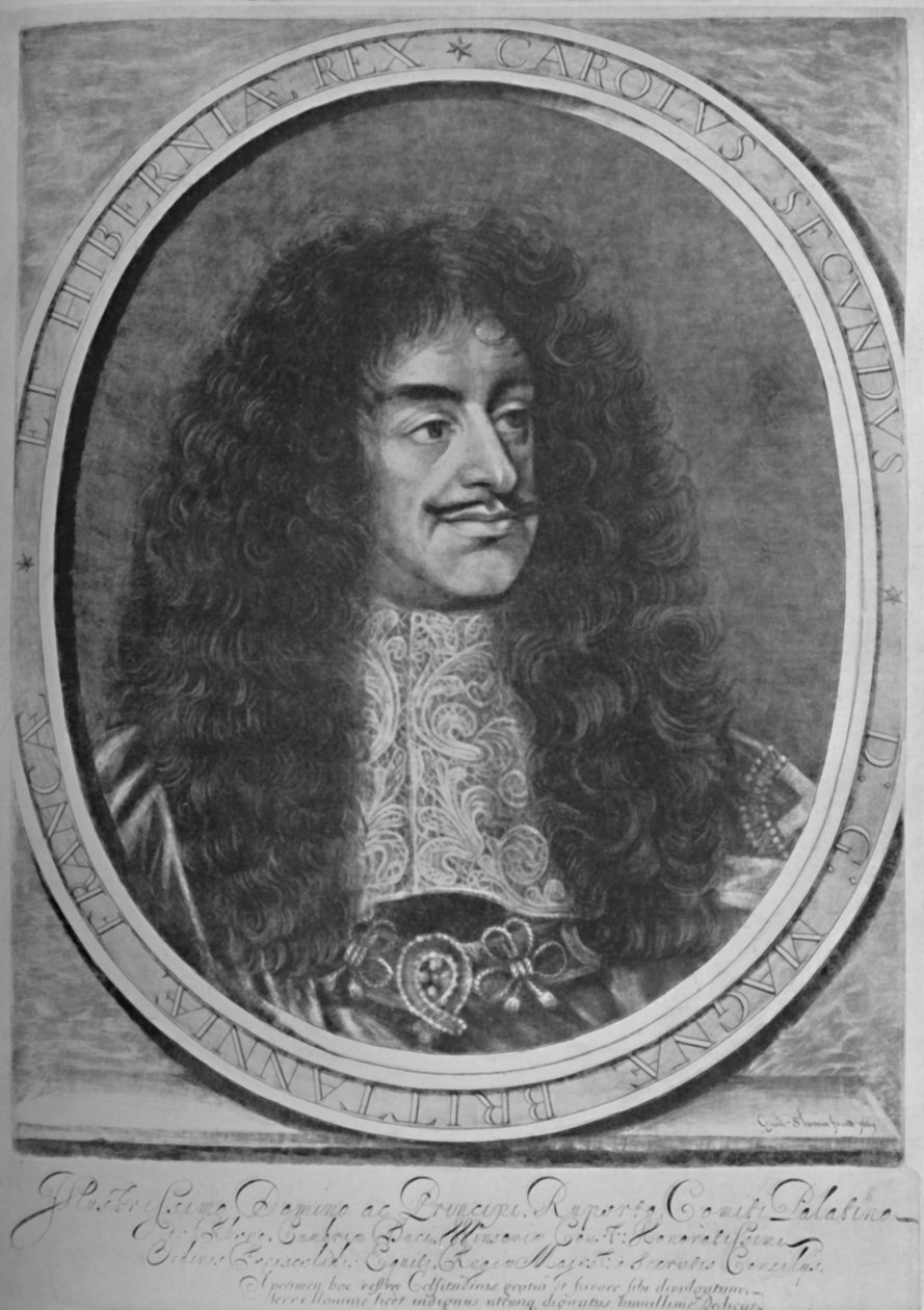 Portrait de Charles II, vers 1660-1685, 1928 - William Sherwin