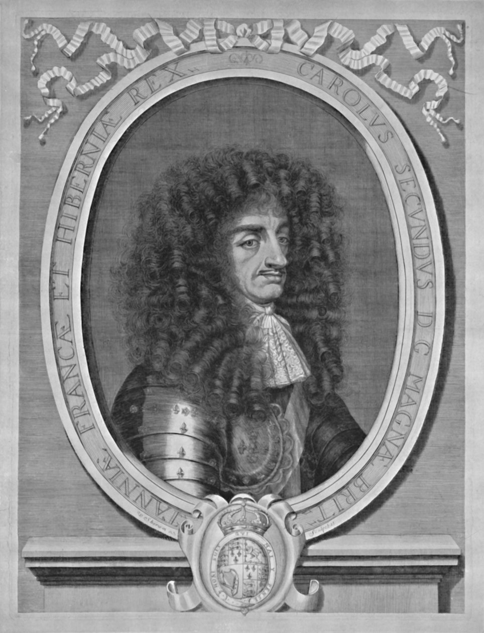 Portrait de Charles II, vers 1660-1685, 1928 - William Sherwin