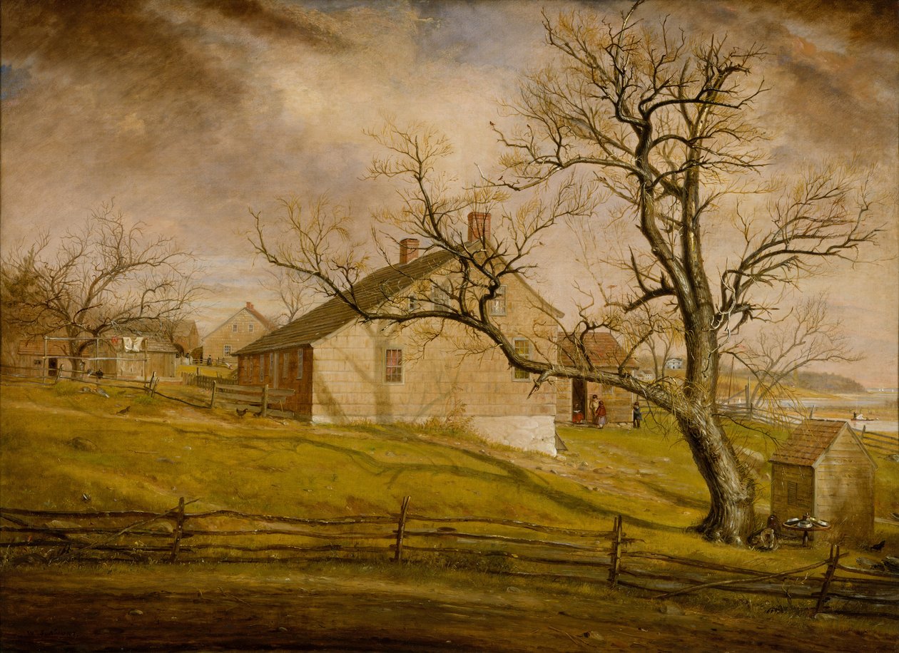 Fermes de Long Island, 1862-63. - William Sidney Mount