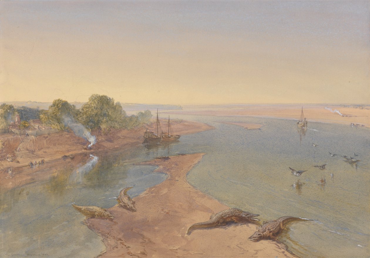 Le Gange - William Simpson