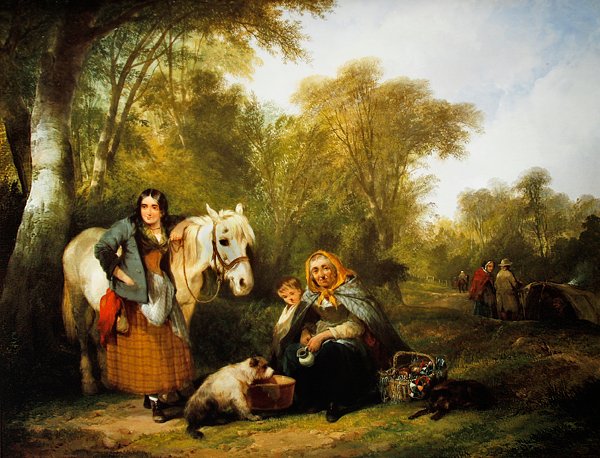 Campement de gitans - William Snr. Shayer