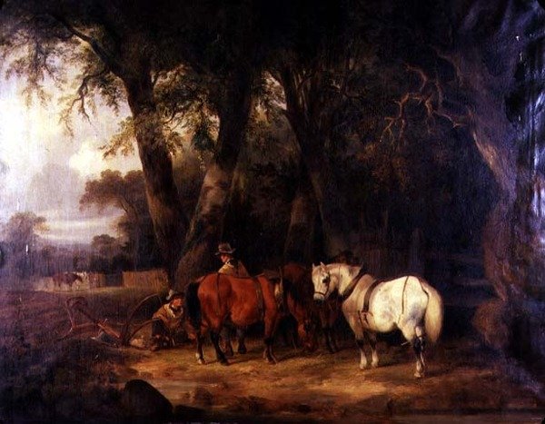 Le repos de midi - William Snr. Shayer