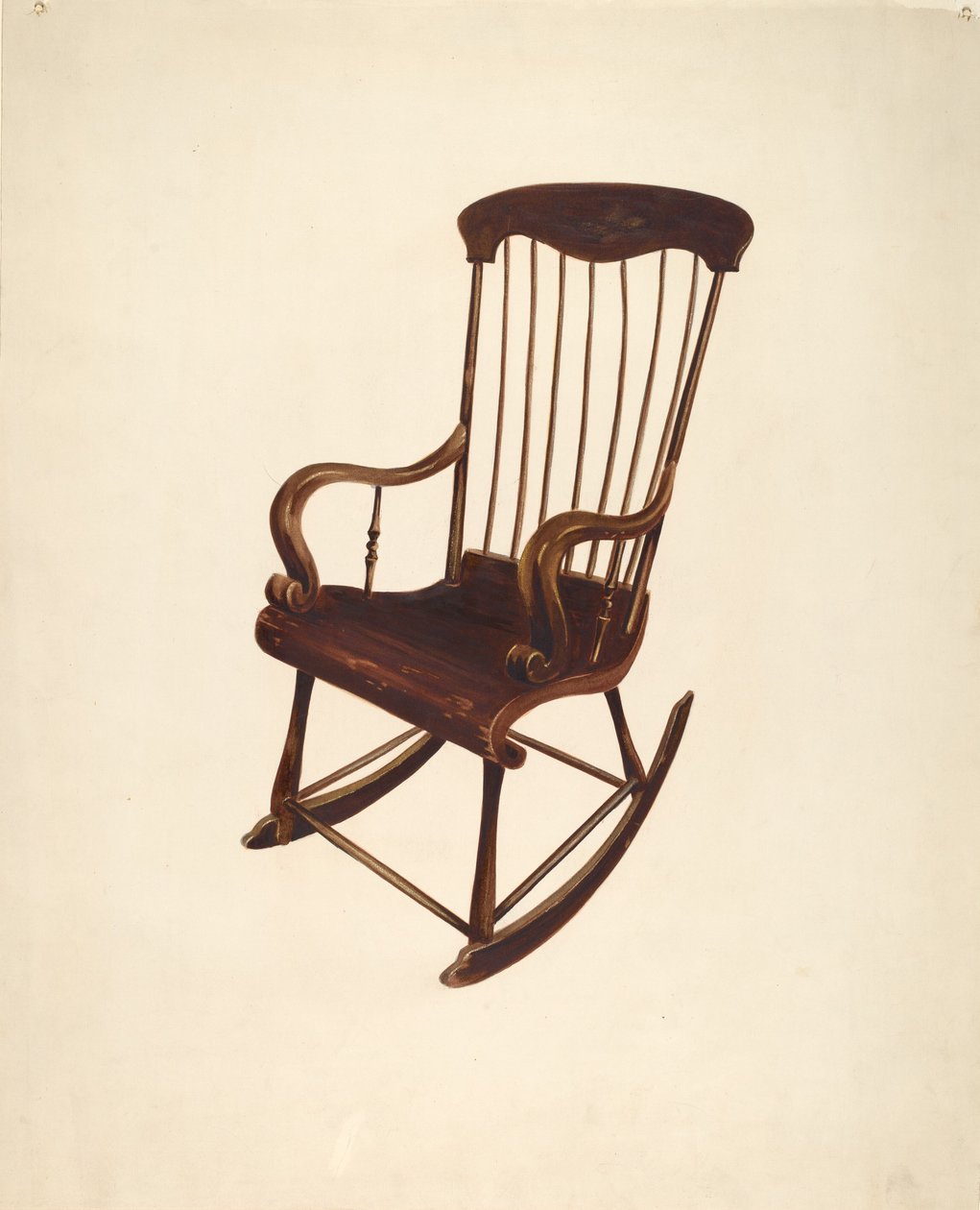 Chaise berçante : Bishop Hill - William Spiecker