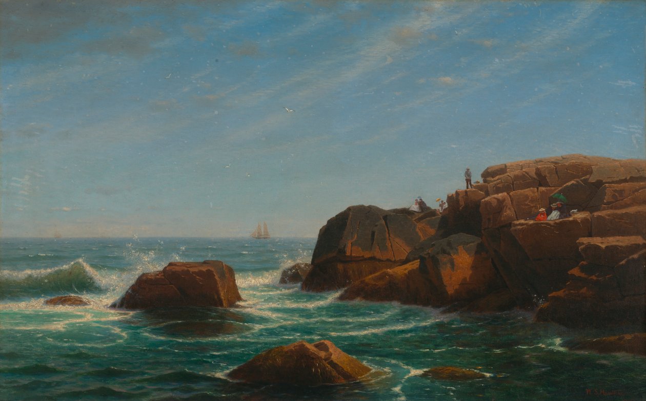 Castle Rock, Nahant - William Stanley Haseltine