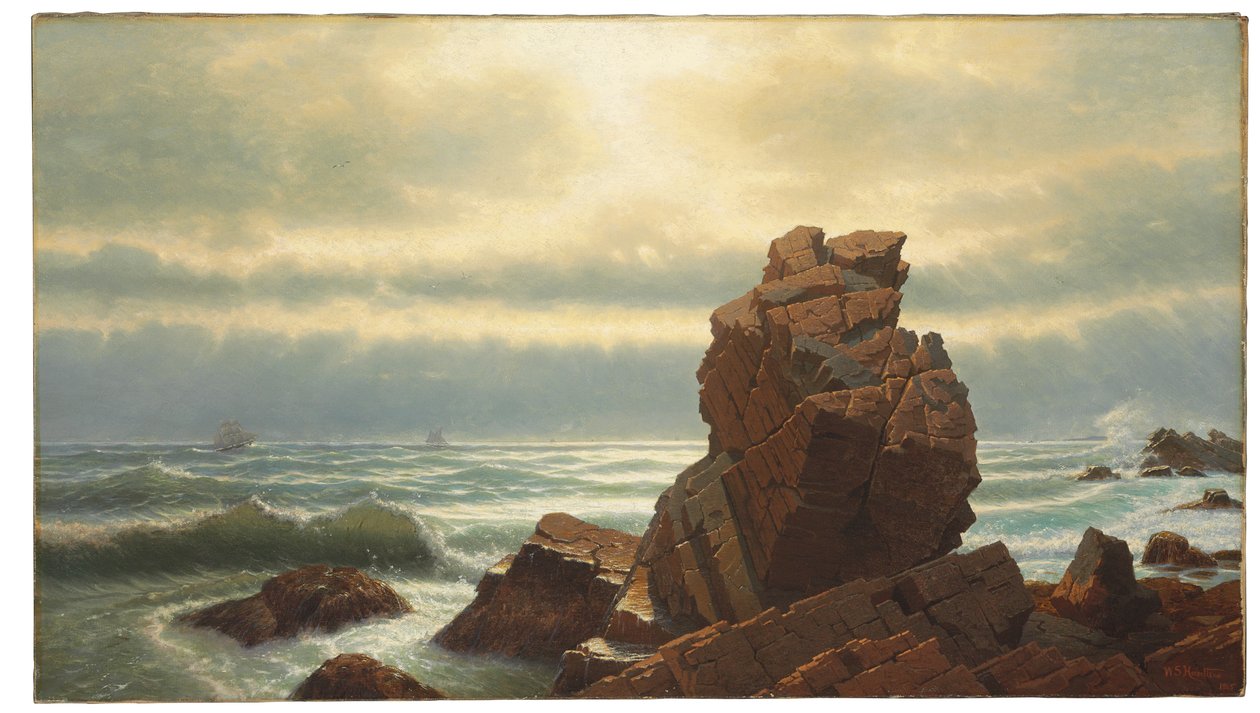 Pulpit Rock, Nahant - William Stanley Haseltine