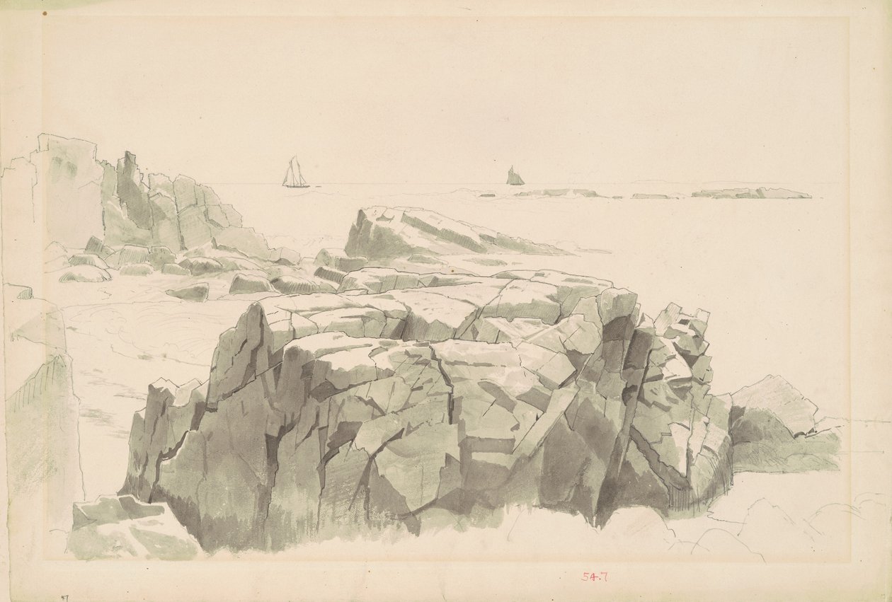 Shag Rocks, Nahant, Massachusetts - William Stanley Haseltine