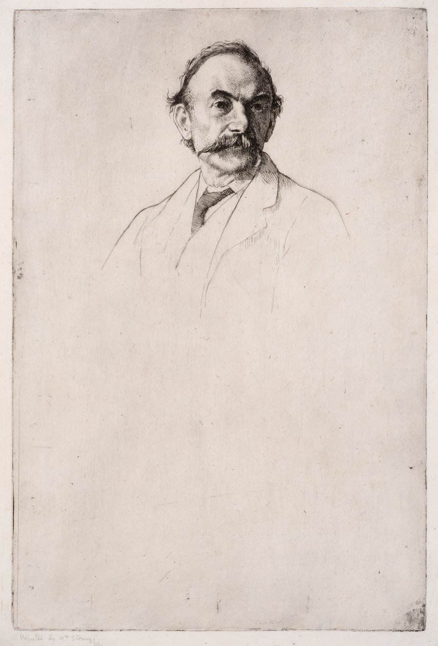 Portrait de Thomas Hardy No.1 - William Strang