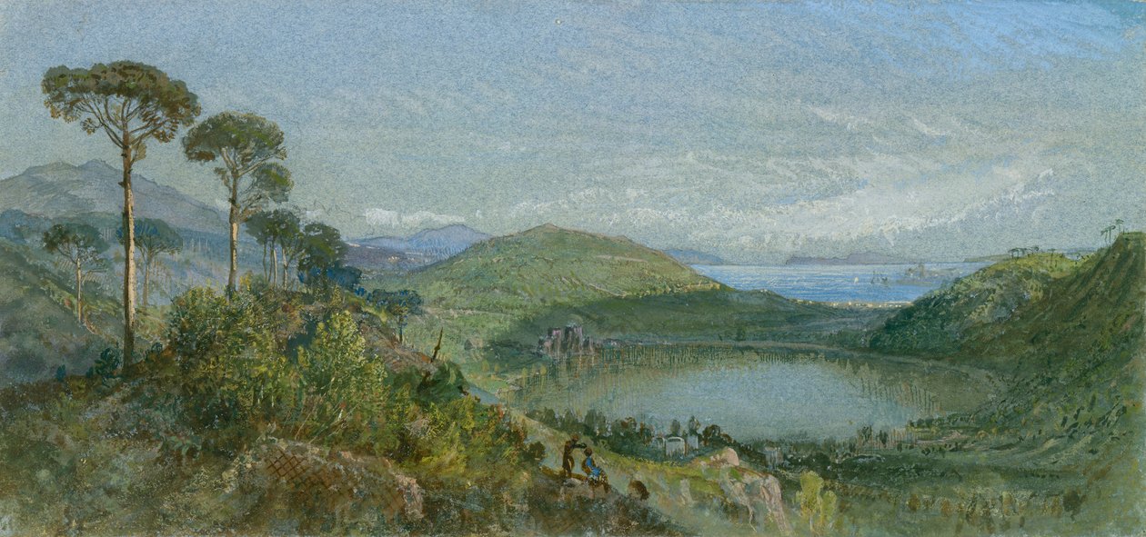 Lago Avernus - William Trost Richards