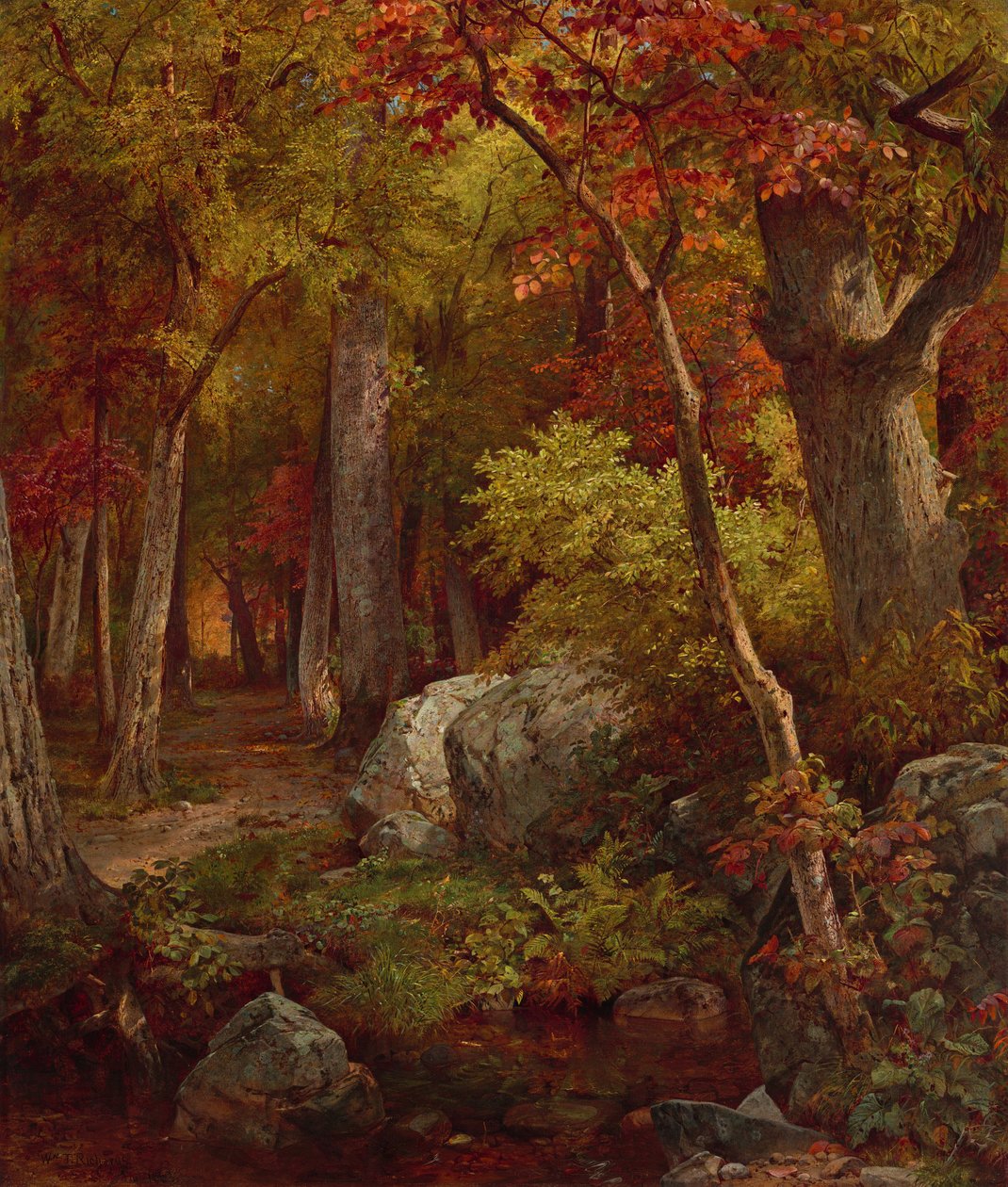 Octobre - William Trost Richards