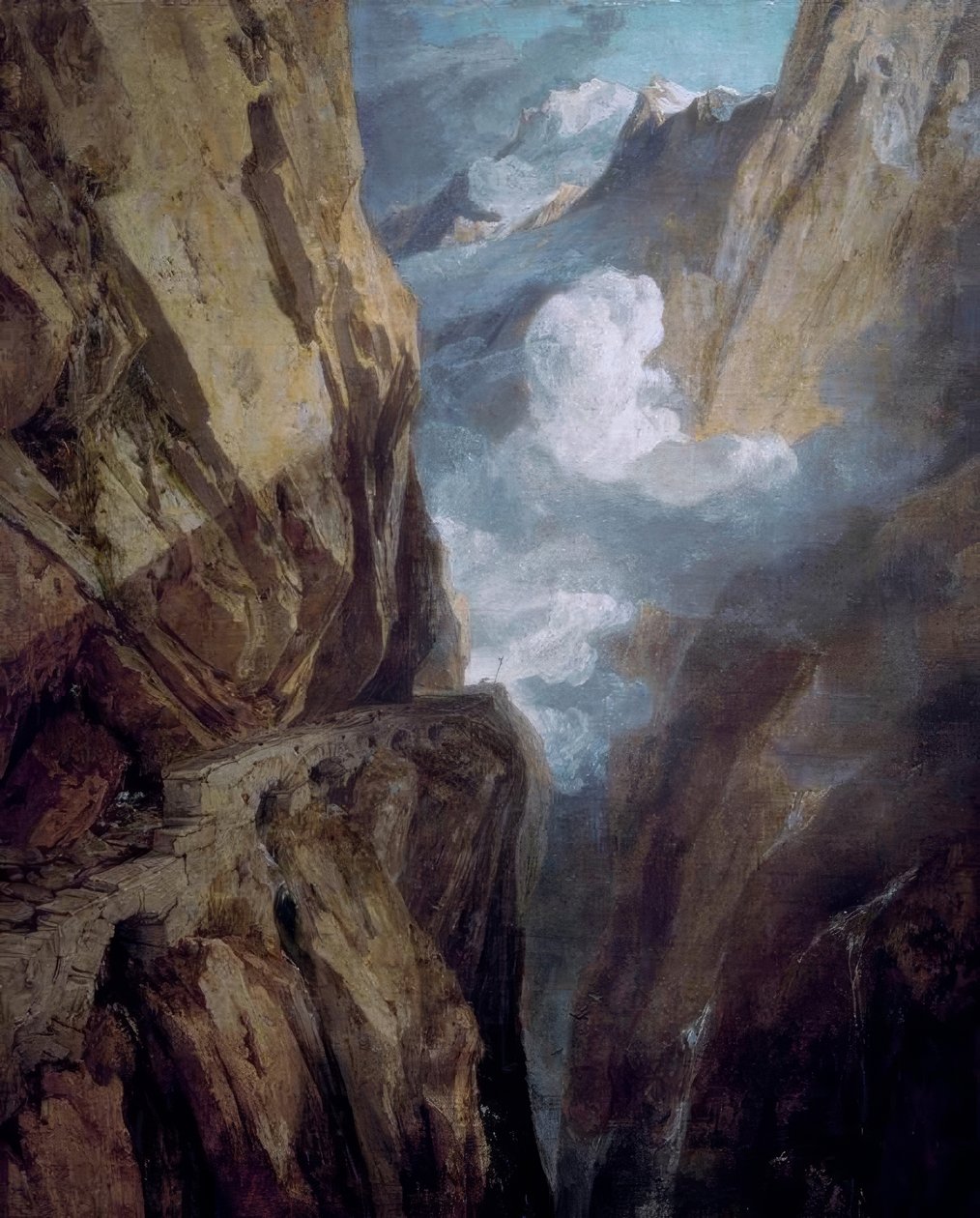 Le col du Saint-Gothard - Joseph Mallord William Turner