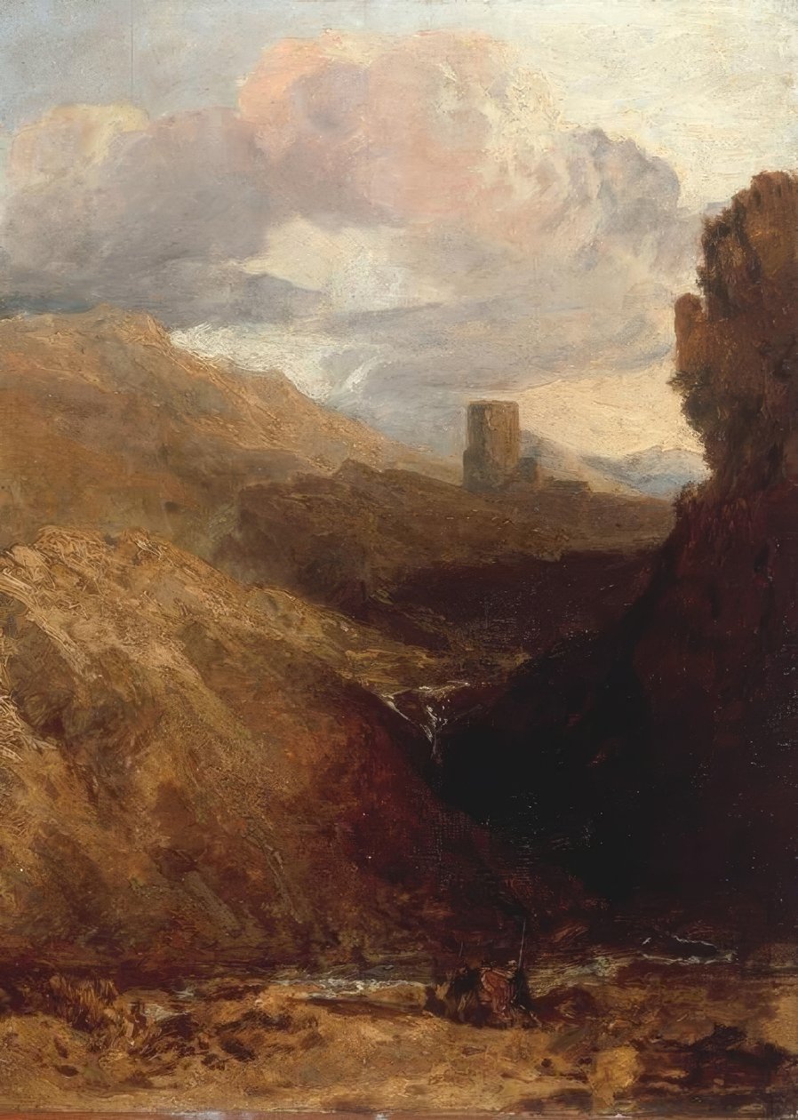 Château de Dolbadarn - Joseph Mallord William Turner