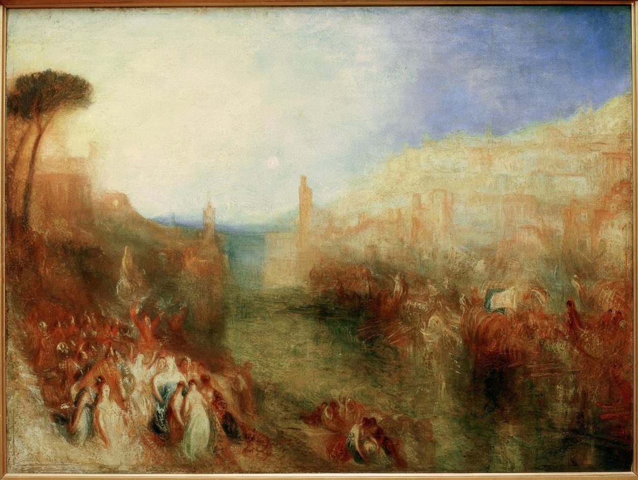 Le départ de la flotte - Joseph Mallord William Turner