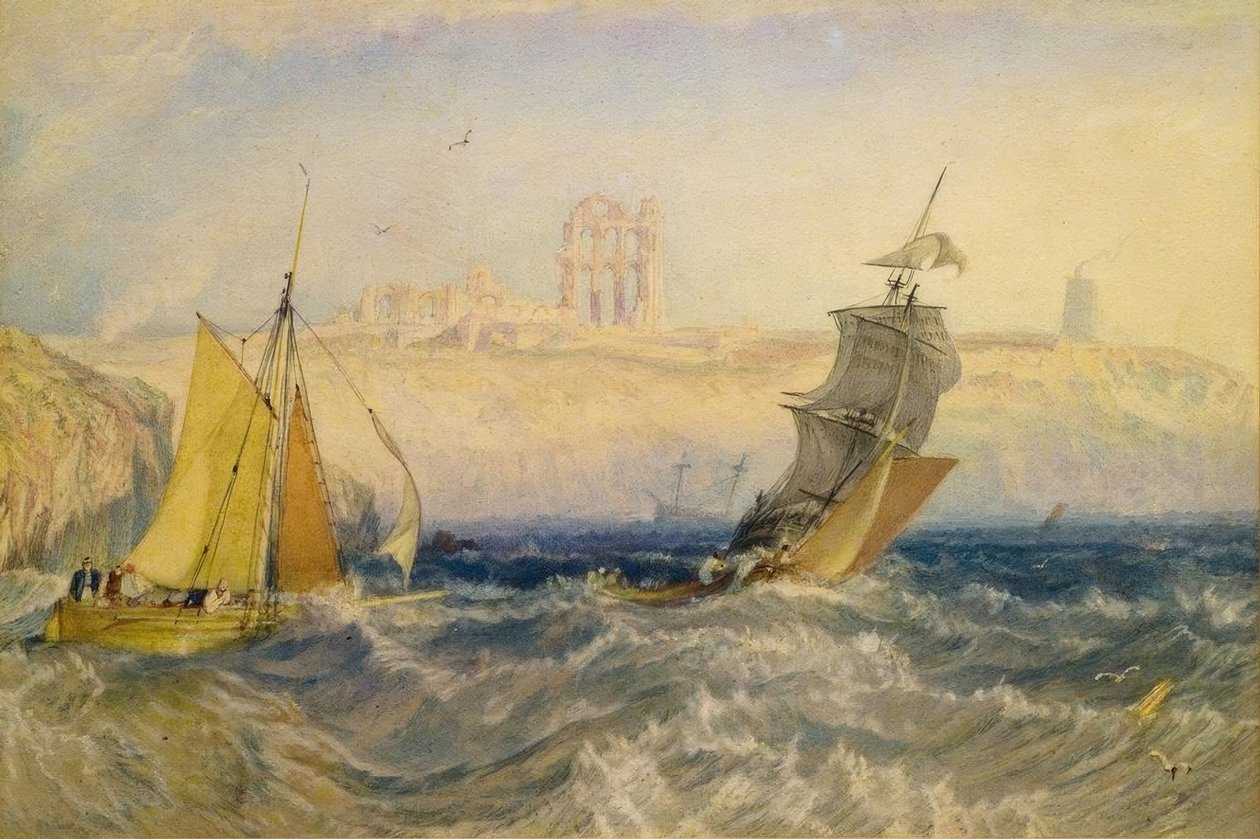 Prieuré de Tynemouth - Joseph Mallord William Turner
