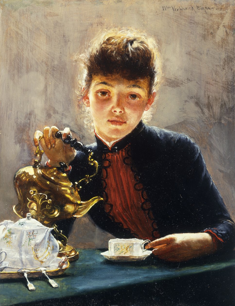 Une tasse de thé - William Verplanck Birney