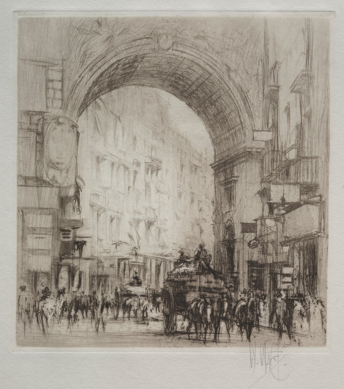 Arco San Carlo, Naples - William Walcot