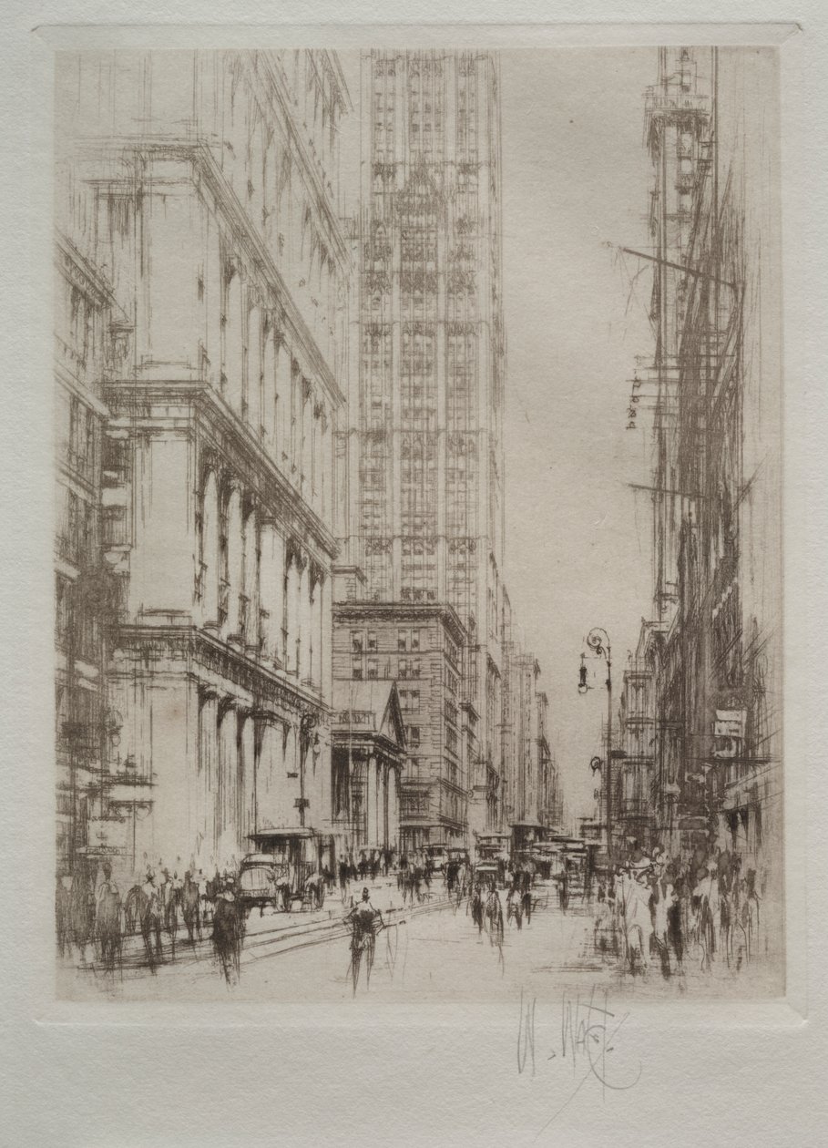 Lower Broadway - William Walcot