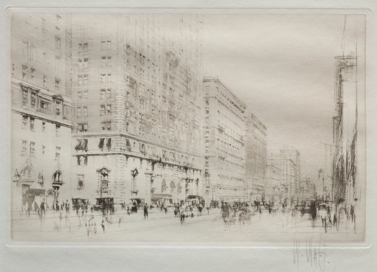 Park Avenue, New York - William Walcot