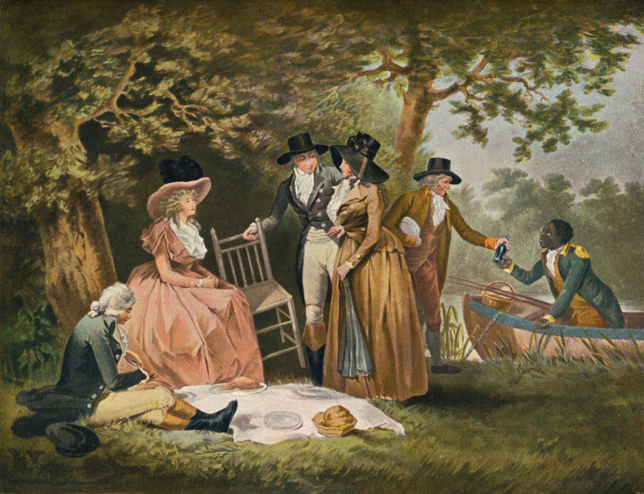 Repas des pêcheurs, 1789, 1902 - William Ward