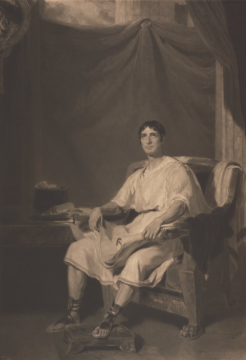 John Philip Kemble en Cato - William Ward