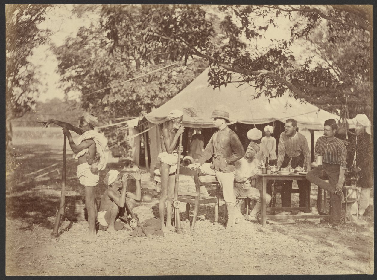 [Consultation au camp] - Willoughby Wallace Hooper