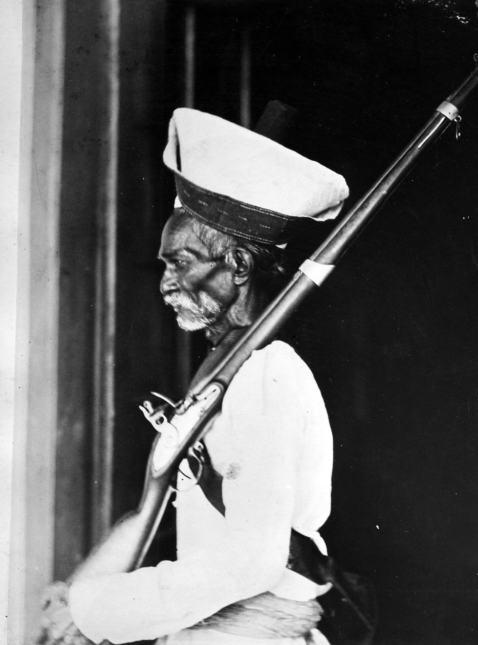 Cipay indien, c.1870s - Willoughby Wallace Hooper