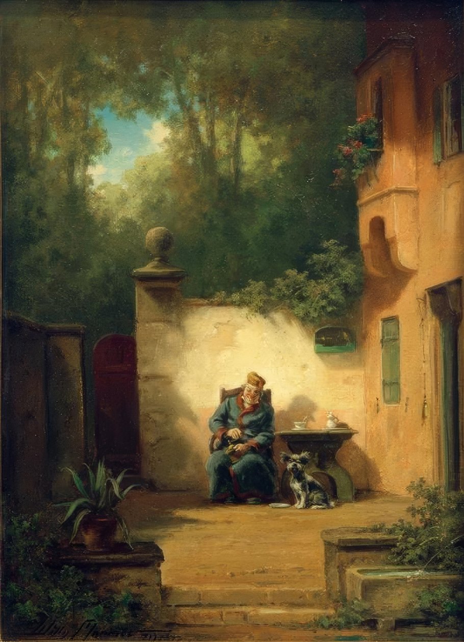 Buveur de café - Willy Moralt
